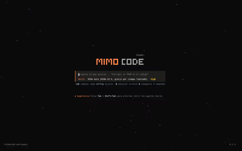 Captura del proyecto MimoCode