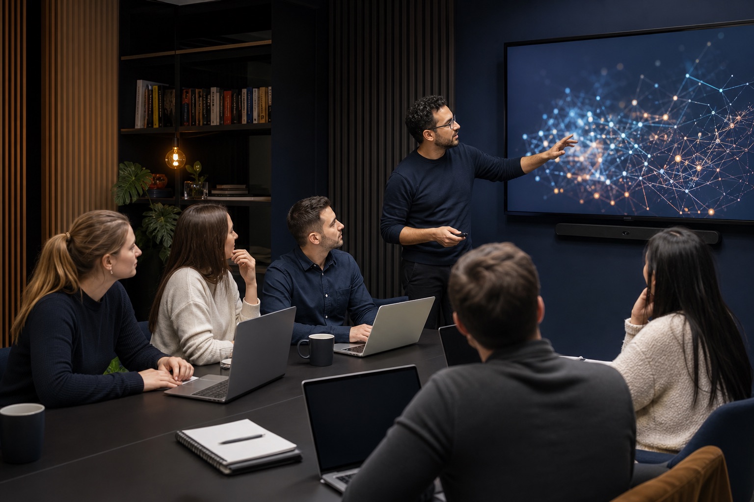 Formación práctica en IA para equipos profesionales